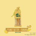 Yak9 Peanut Butter Banana Chews for Dogs – front view