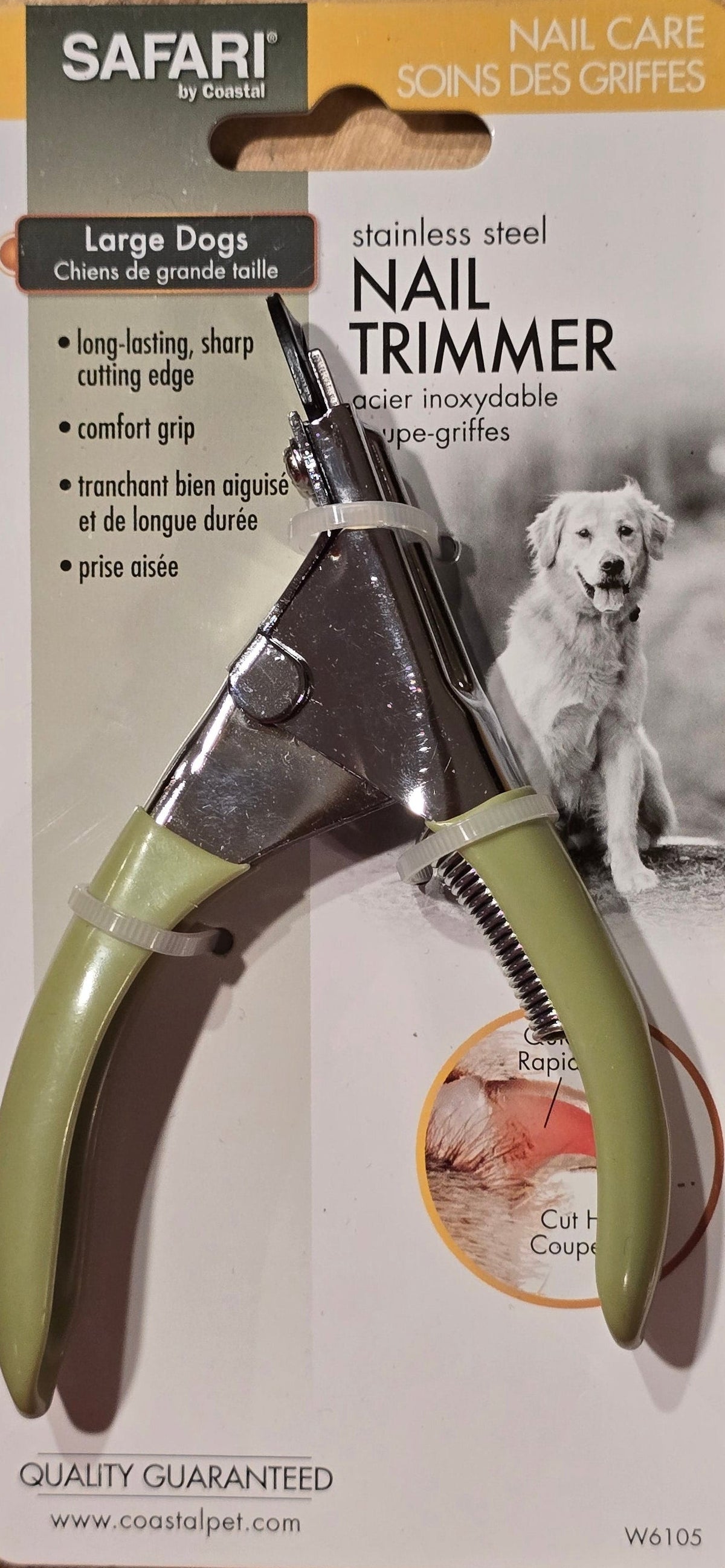 Safari Large Dog Nail Clipper – front view