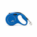 Flexi Classic Retractable Cord Dog Leash - Black 16' – front view