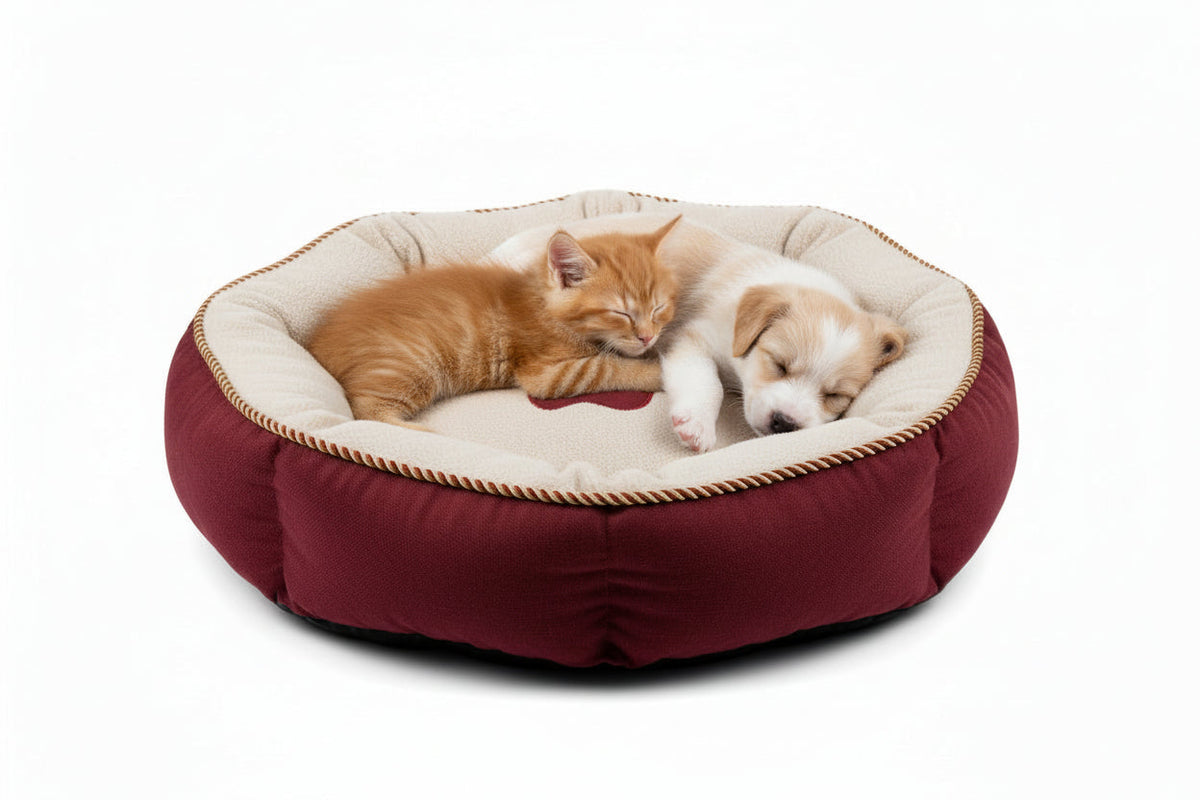 Cat bed small dog, alternate view