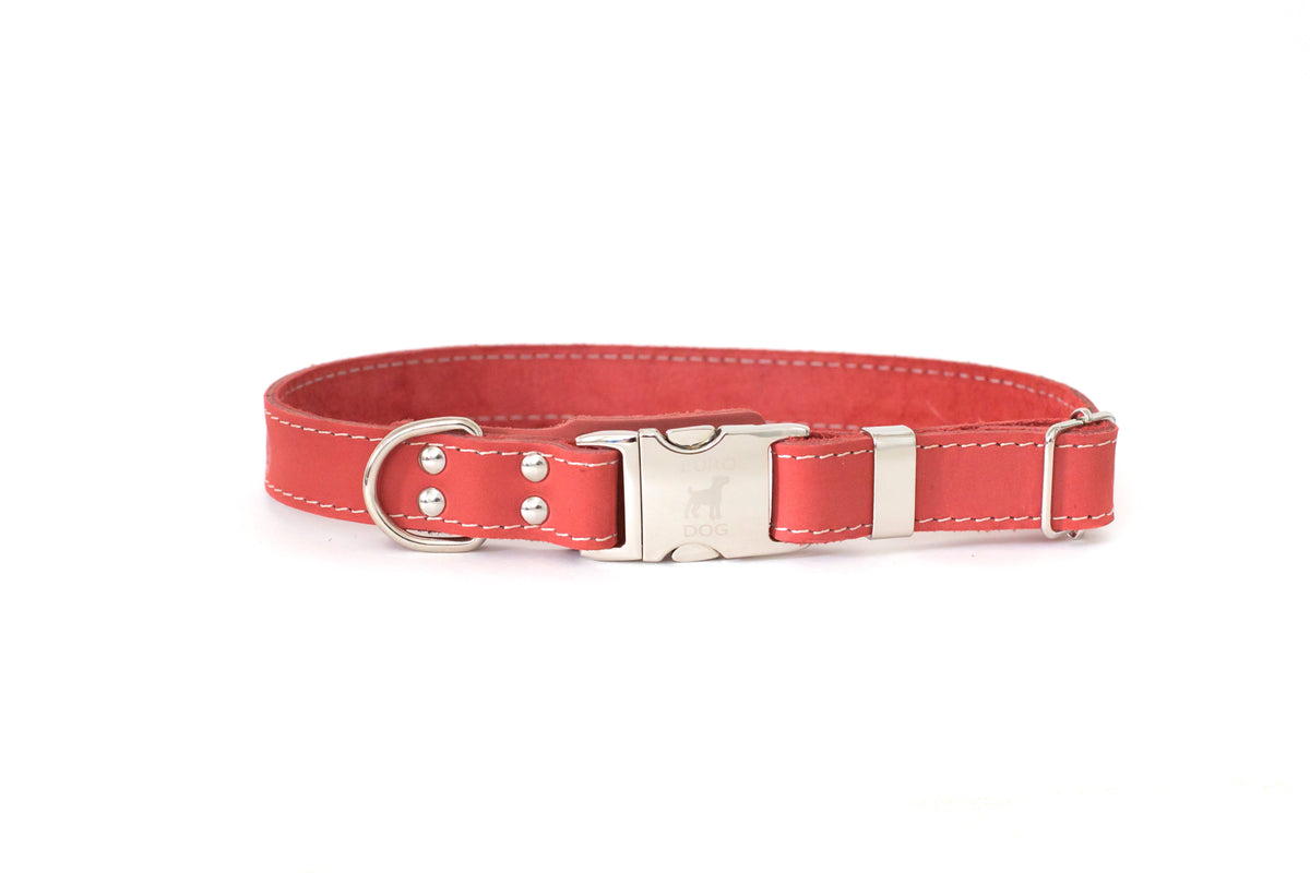 Quick-Release Style Leather Collar and Leash Set – alternate view 4