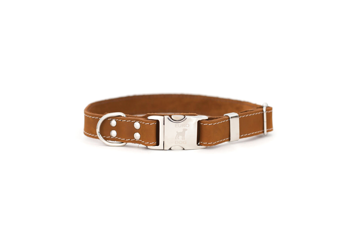 Quick-Release Style Leather Collar and Leash Set – alternate view 6