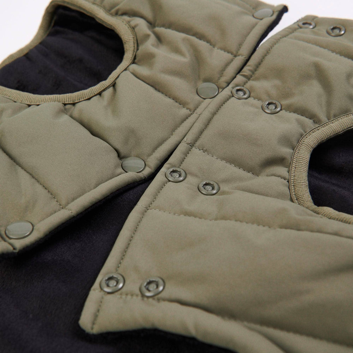 WarmShield Water-Resistant Dog Jacket – Olive – alternate view 6