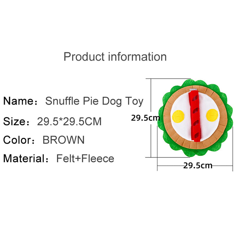 Burrito Design Snuffle Mat – Dog Sniffing Training Toy – alternate view 2