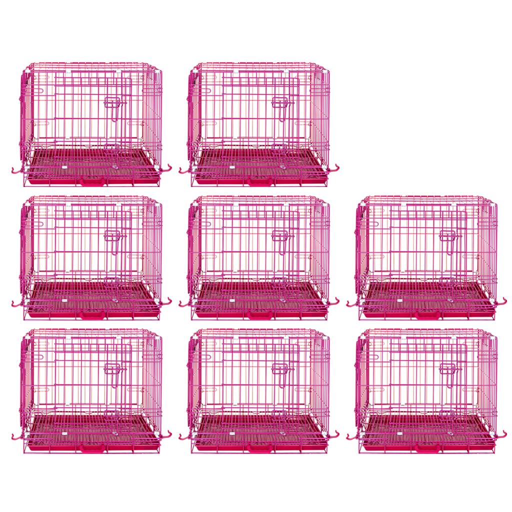 24-42 Inch Pink Wire Dog Crate – alternate view 42
