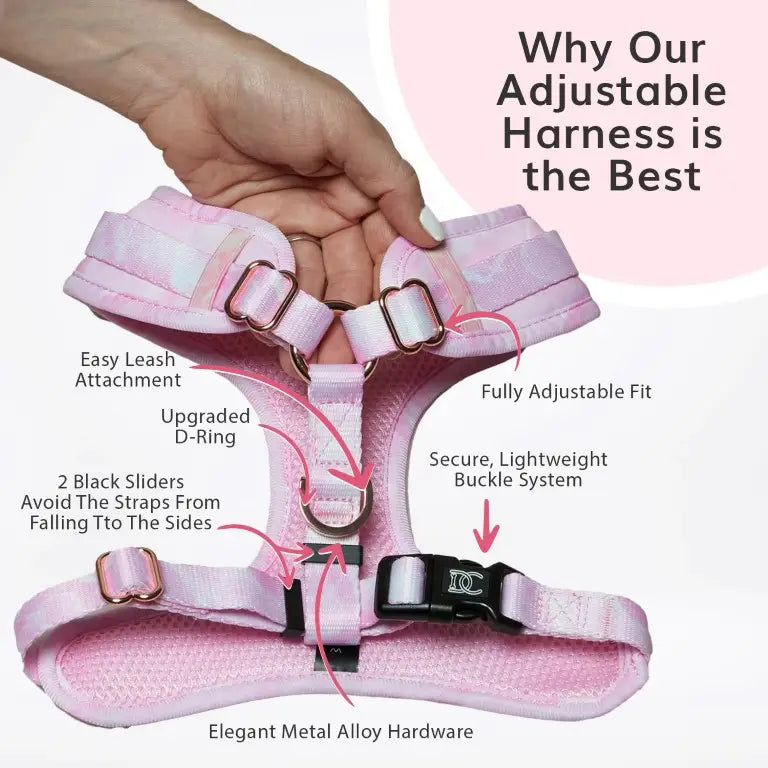 Runway Dog Harness – City Denim – alternate view 4