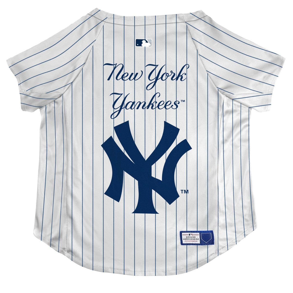 MLB New York Yankees Pet Stretch Jersey – front view