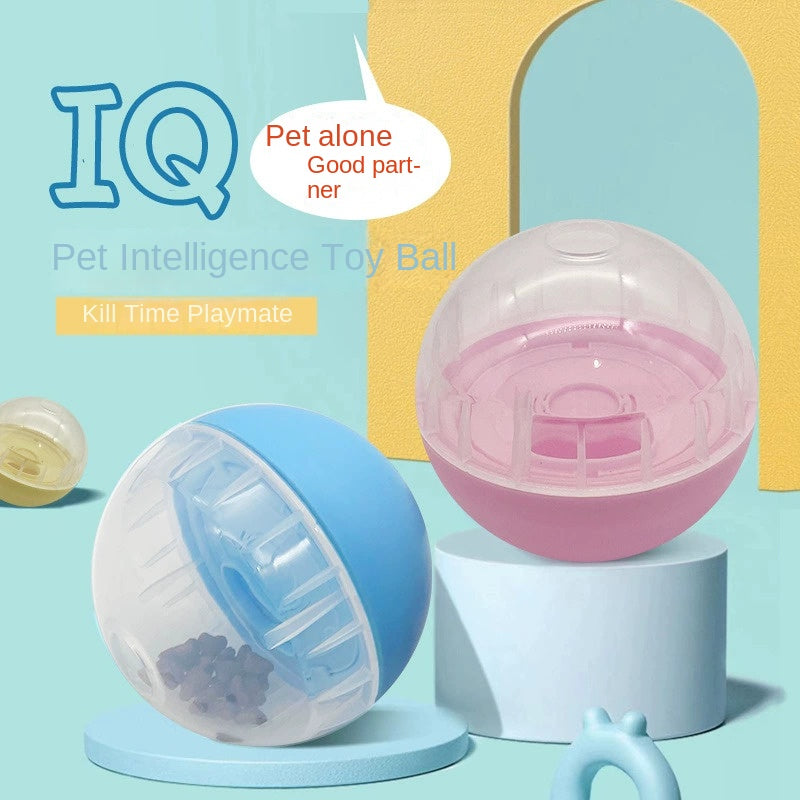 Wobble Treat-Dispensing Feeder Ball Toy for Dogs & Cats – alternate view 2