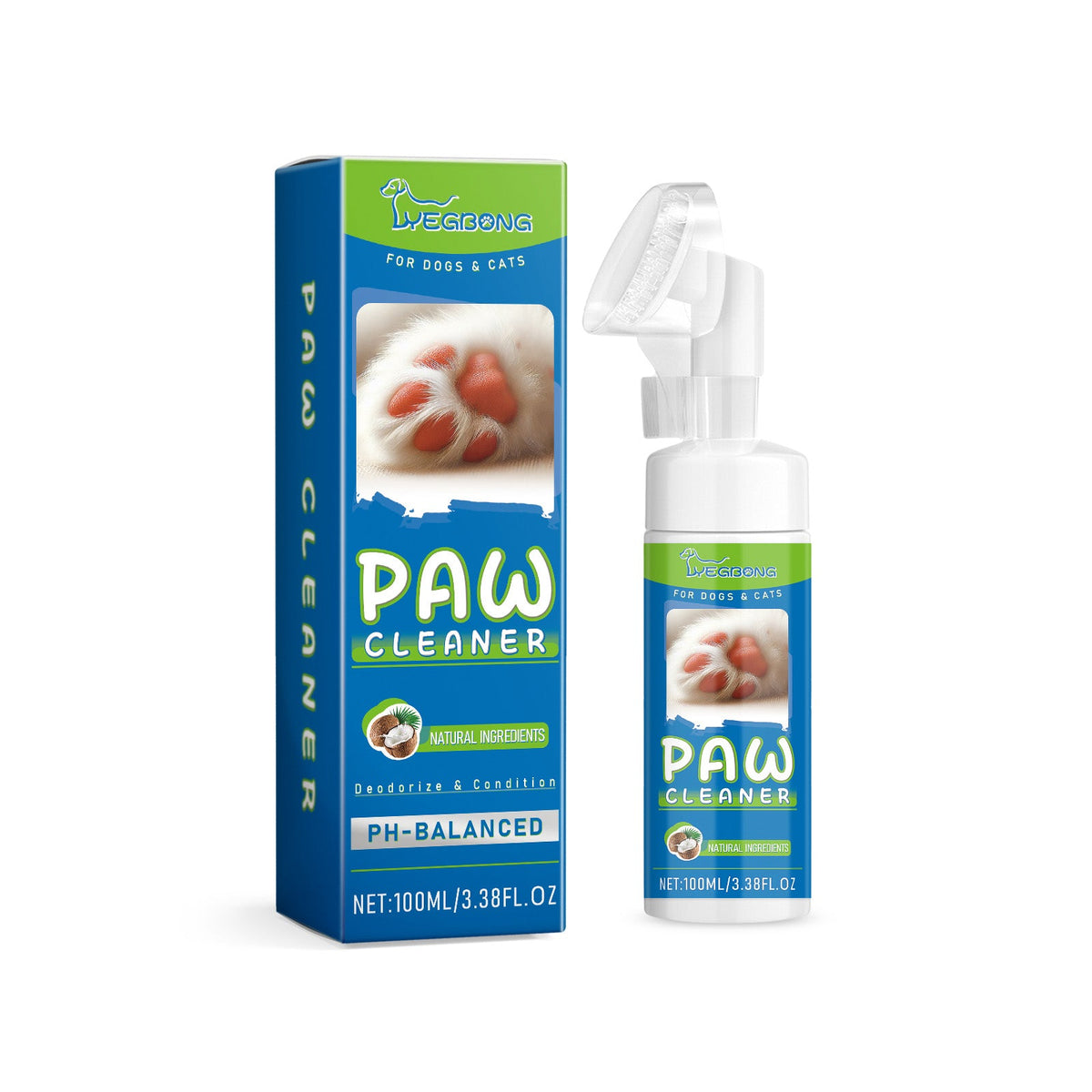 Foaming Pet Foot Cleaner – Dog & Cat Paw Wash – alternate view 7