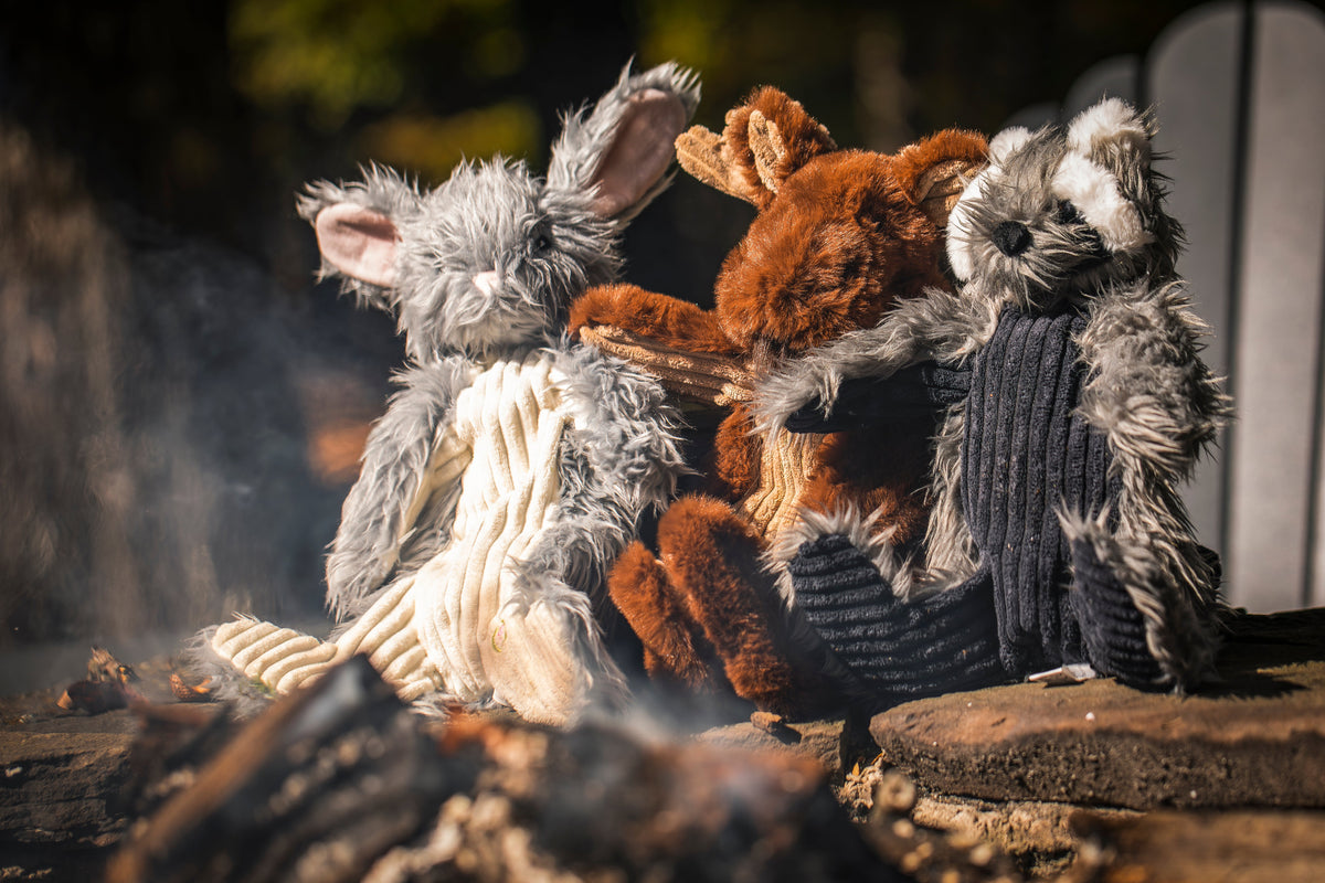Redwood Raccoon X-Brace Plush Dog Toy, view 11