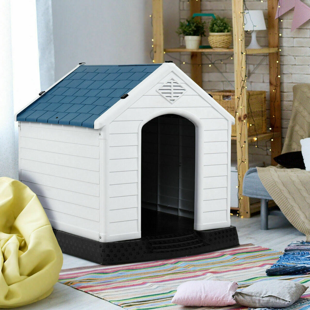 Indoor Outdoor Waterproof Plastic Dog House – photo 2 of 16