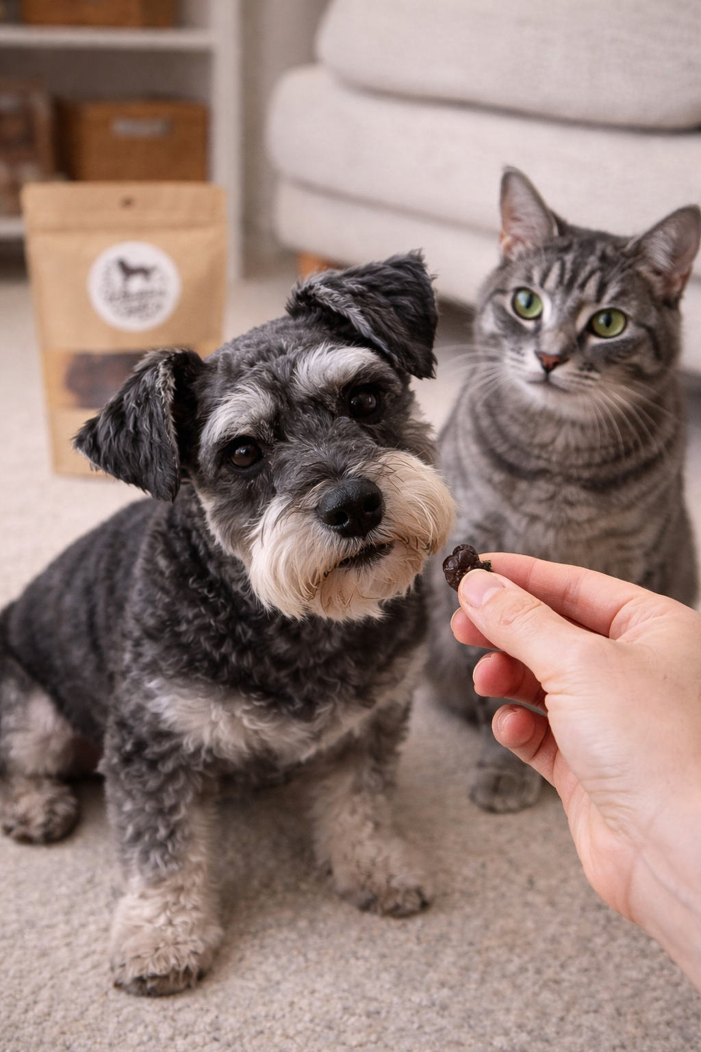 Chicken Hearts Nutrient-Rich Treat for Dogs & Cats – alternate view 2