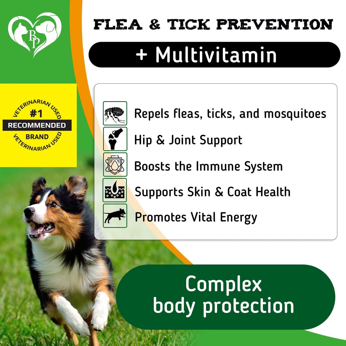 Flea and Tick Prevention Chews for Dogs with Multivitamin Support – photo 3 of 6