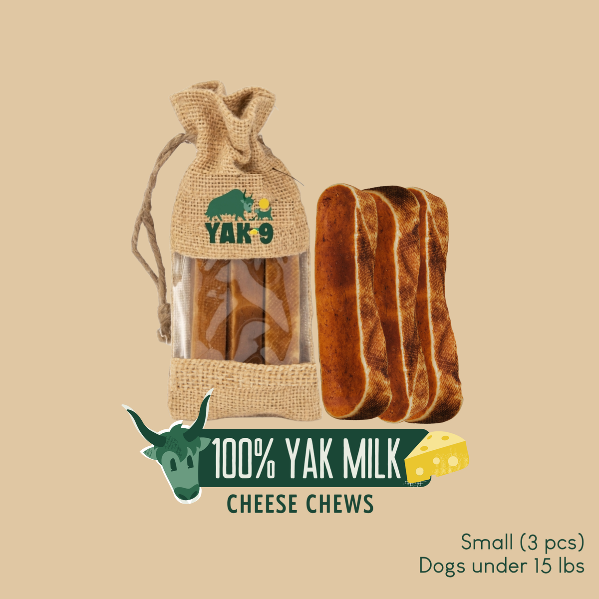 100% Yak Milk Chews for Dogs – alternate view 33