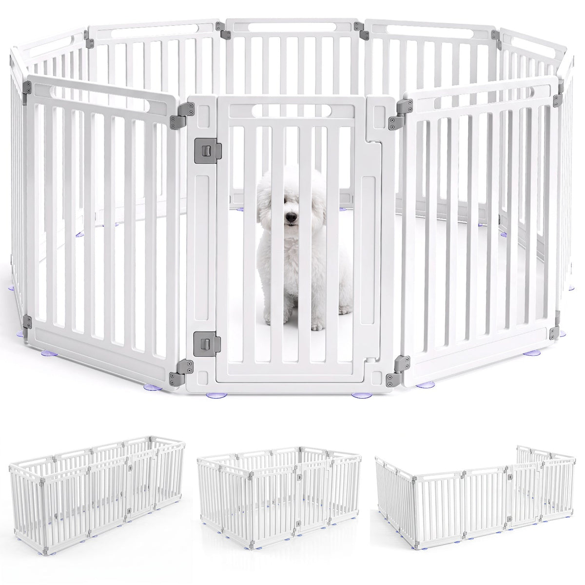 Dog Playpen 10 Panel 31.5 inch Indoor Outdoor – photo 1 of 2
