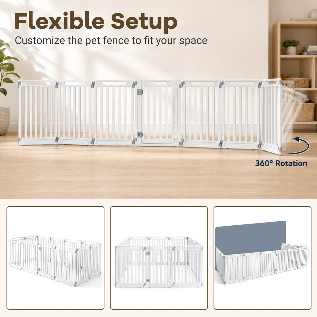 12-Panel Dog Playpen 31.5 inch Indoor Outdoor – photo 8 of 16