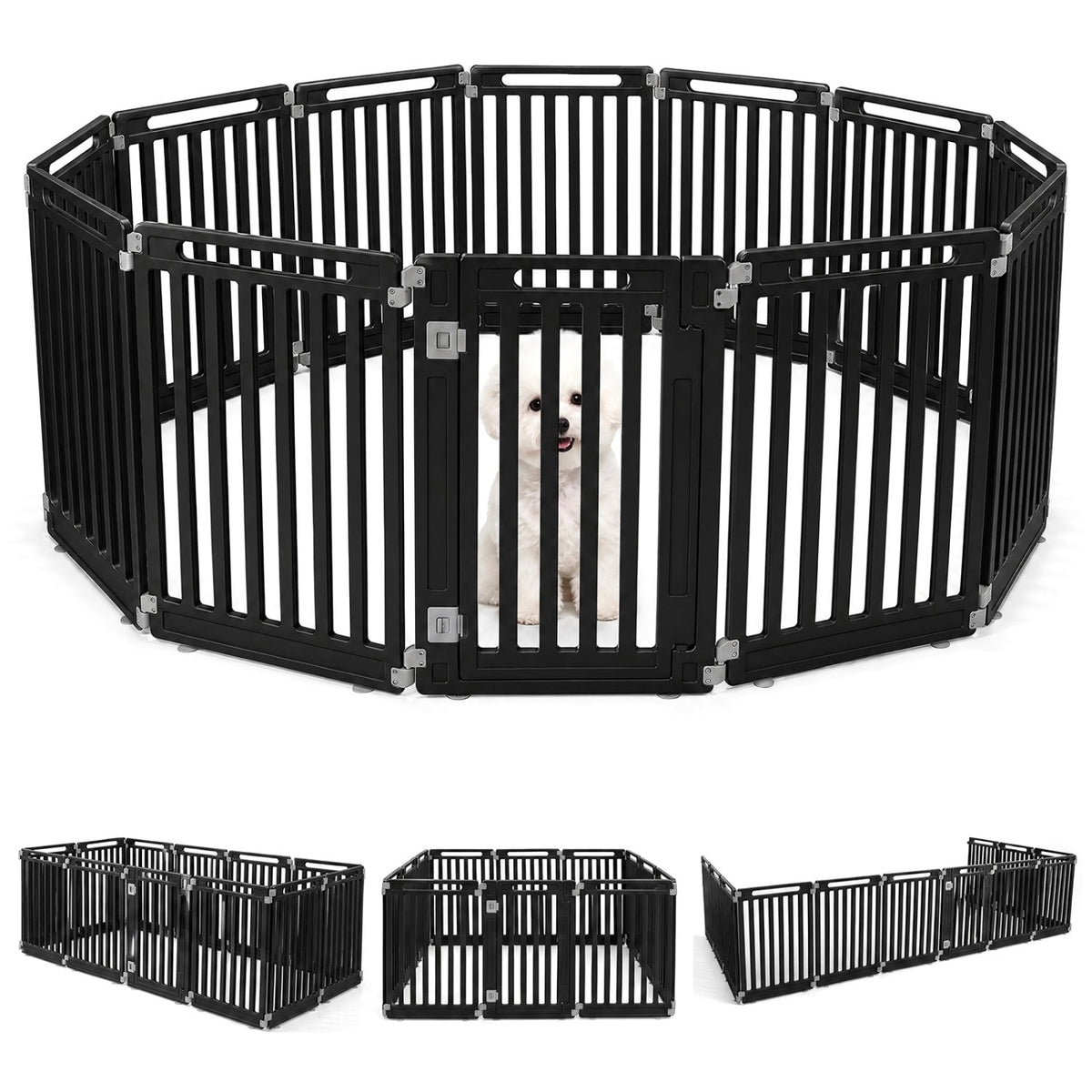 12-Panel Dog Playpen 31.5 inch Indoor Outdoor – photo 11 of 16