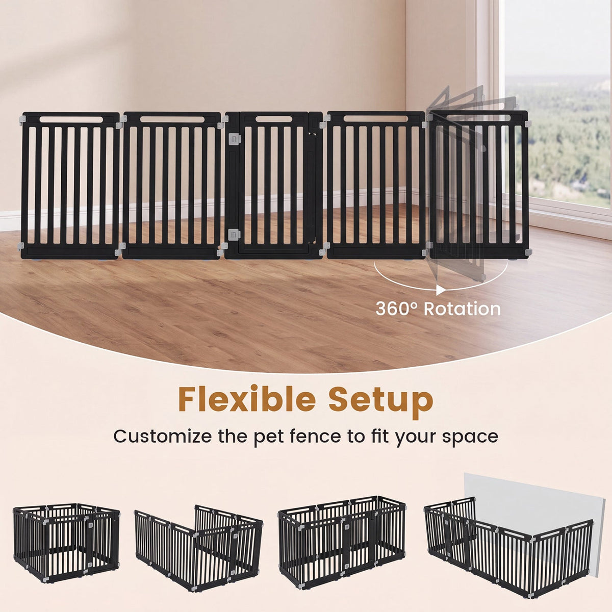 16-Panel Dog Playpen 31.5 inch Indoor Outdoor – photo 12 of 14