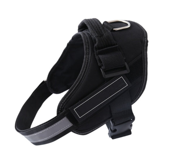 Adjustable Dog Harness Vest with Custom ID Patch – Outdoor Walking – alternate view 10