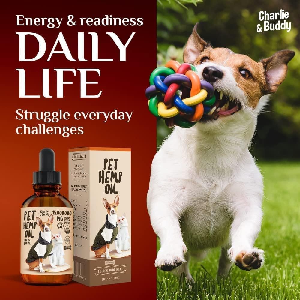 Hemp Oil for Dogs and Cats Omega 3-6-9 Vitamin E – photo 6 of 8