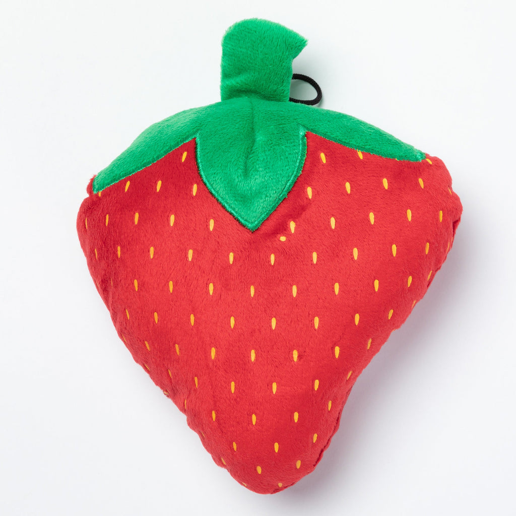 Strawberry Squeaker Plush Dog Toy 8 Inch – photo 3 of 5