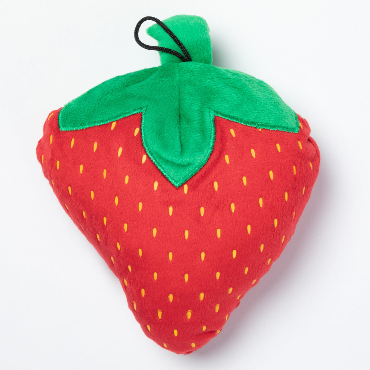 Strawberry Squeaker Plush Dog Toy 8 Inch – photo 4 of 5