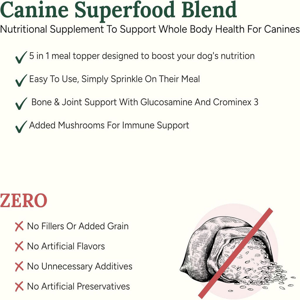 360 Pet Nutrition Canine Superfood Blend Supplement Powder – photo 4 of 7