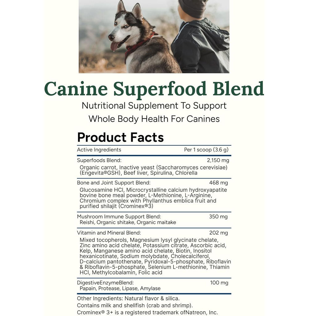 360 Pet Nutrition Canine Superfood Blend Supplement Powder – photo 6 of 7