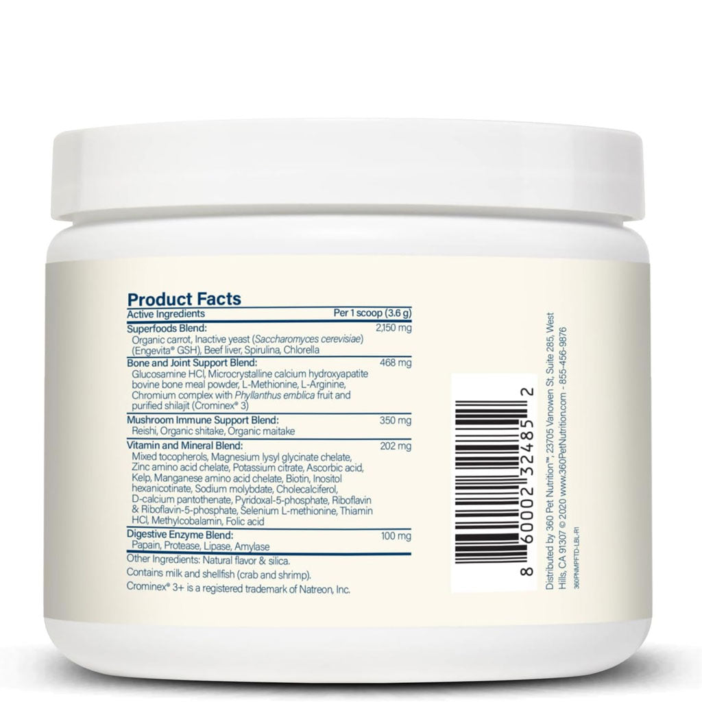 360 Pet Nutrition Canine Superfood Blend Supplement Powder – photo 2 of 7