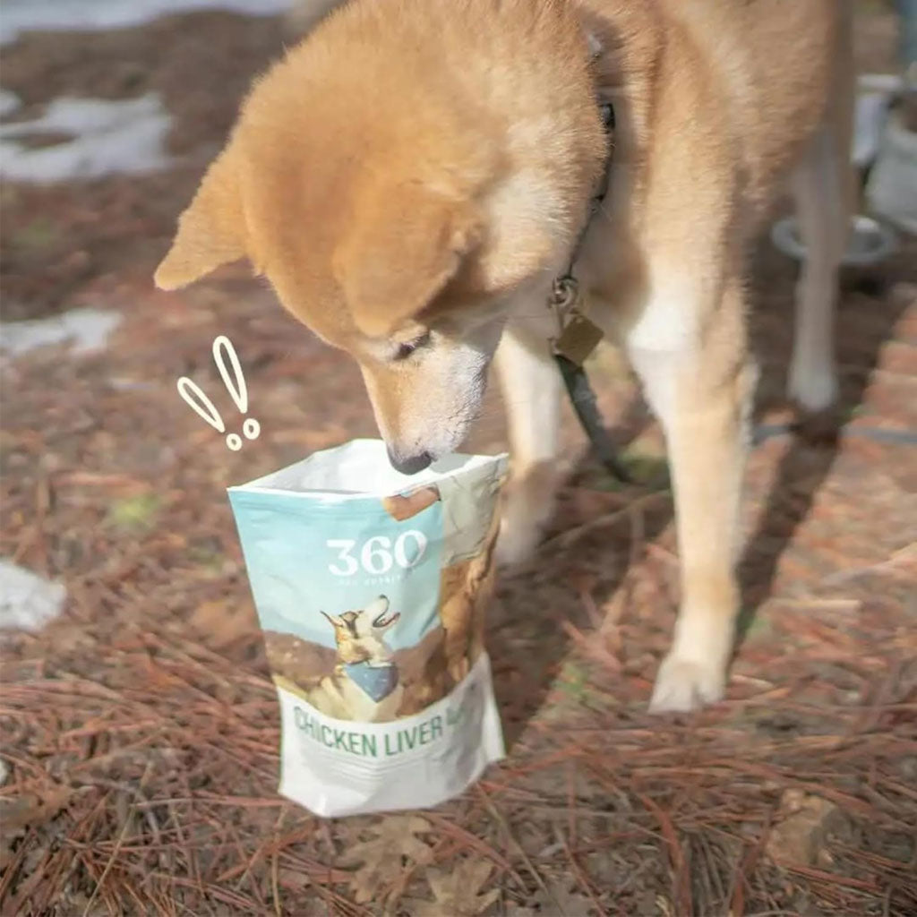 360 Pet Nutrition Chicken Liver Freeze-Dried Raw Dog Treats – photo 6 of 8