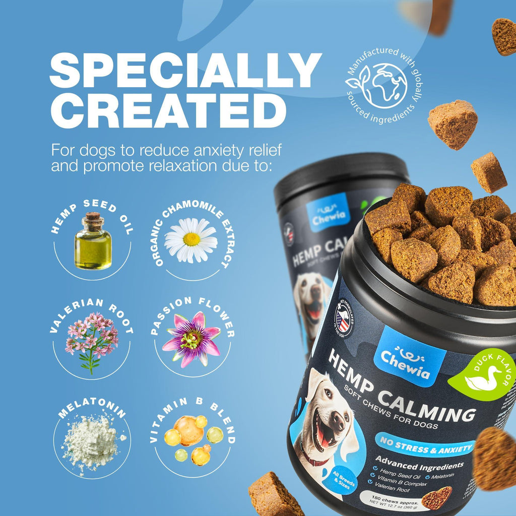 CHEWIA Calming Chews for Dogs Melatonin Valerian Root – photo 5 of 9