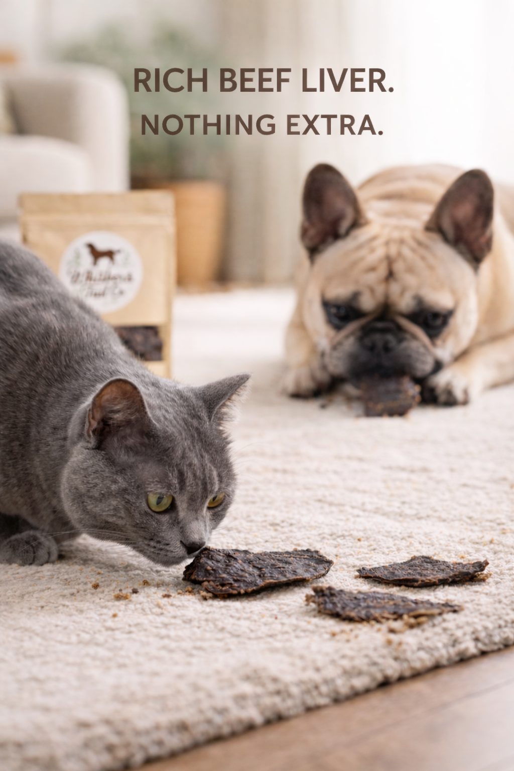 Beef Liver Nutrient-Rich Treat for Dogs & Cats – alternate view 3