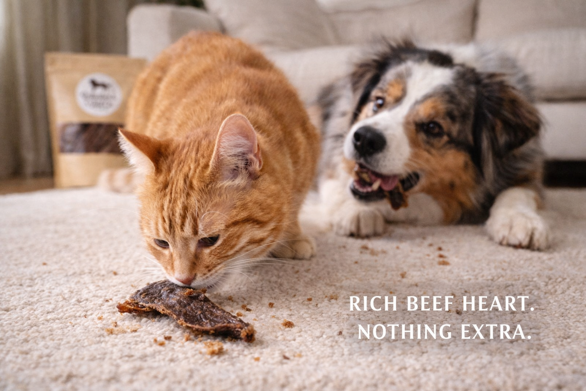 Beef Heart Protein-Rich Treat for Dogs & Cats – alternate view 3