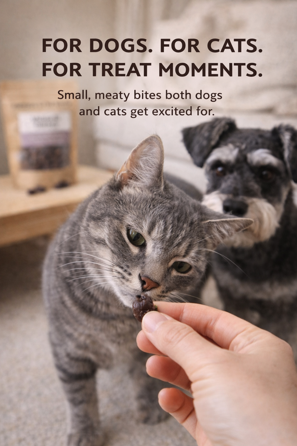 Chicken Hearts Nutrient-Rich Treat for Dogs & Cats – alternate view 3