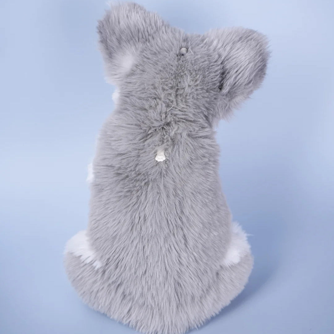 Schnauzer Backpack – Plush Dog Bag for Puppy Lovers & Kids – alternate view 9