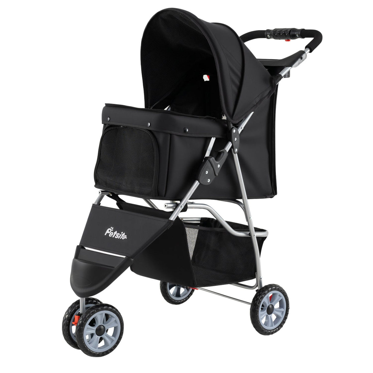 3-Wheel Pet Stroller for Small Dogs up to 33 lbs – photo 5 of 16