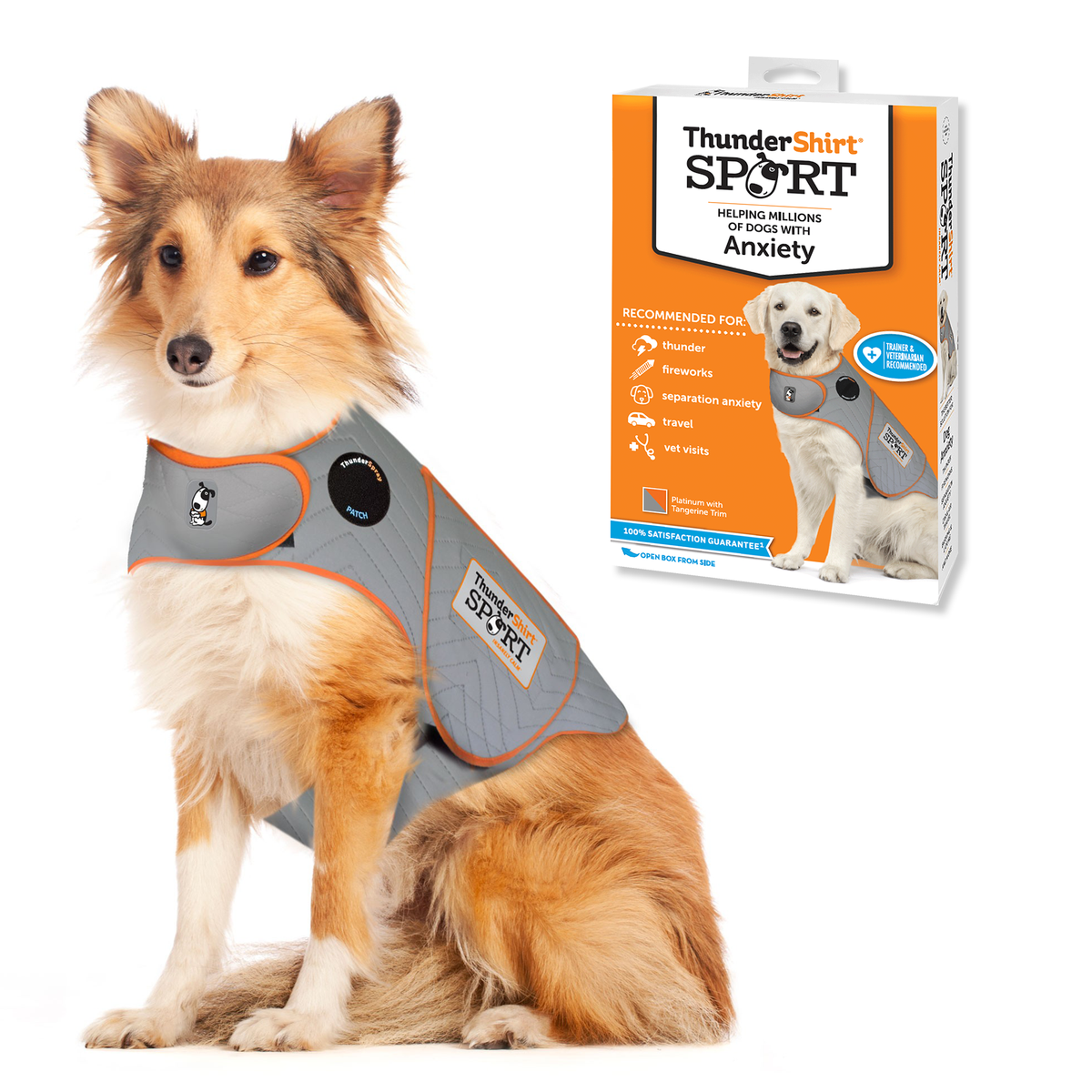 ThunderShirt Platinum Sport for Dogs – Anxiety Relief – alternate view 5