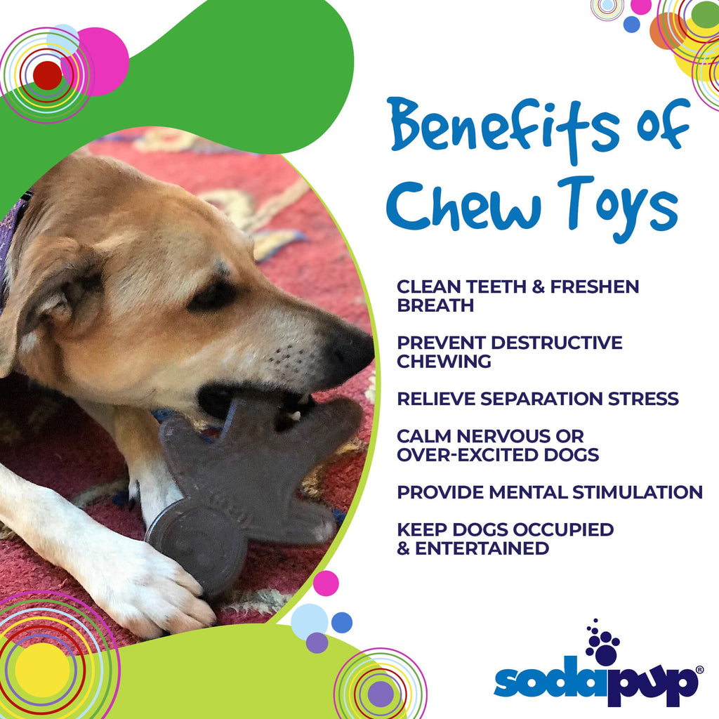 SodaPup Gingerbread Man brown nylon dog chew toy – photo 4 of 6