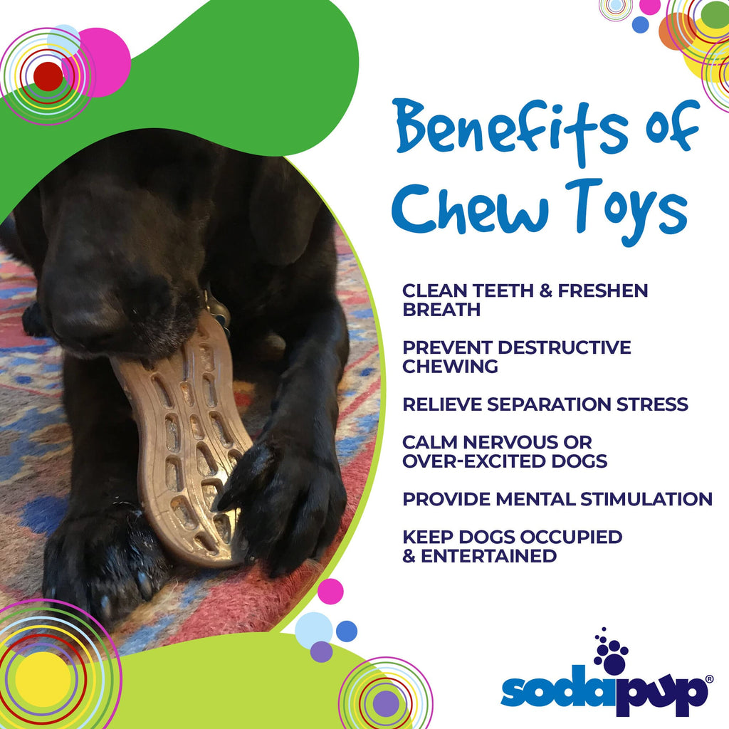 SodaPup Peanut brown nylon dog chew toy – photo 4 of 9