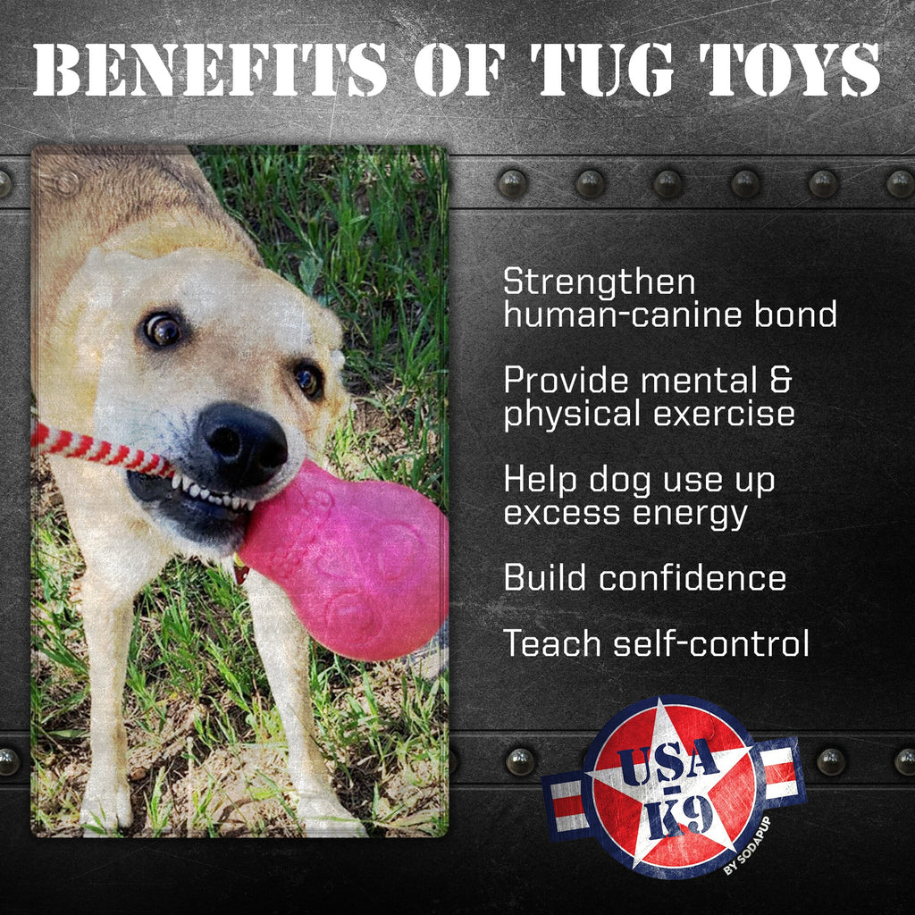 USA-K9 Skull pink rubber chew toy and treat dispenser – photo 3 of 7