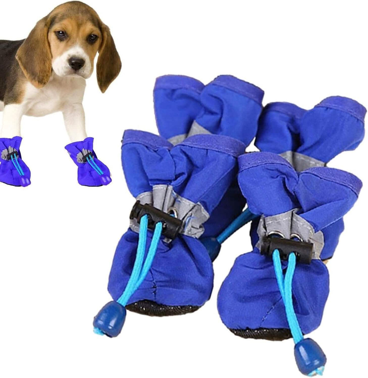 Water-Resistant Dog Bootie Shoes 4 Pieces – photo 1 of 16