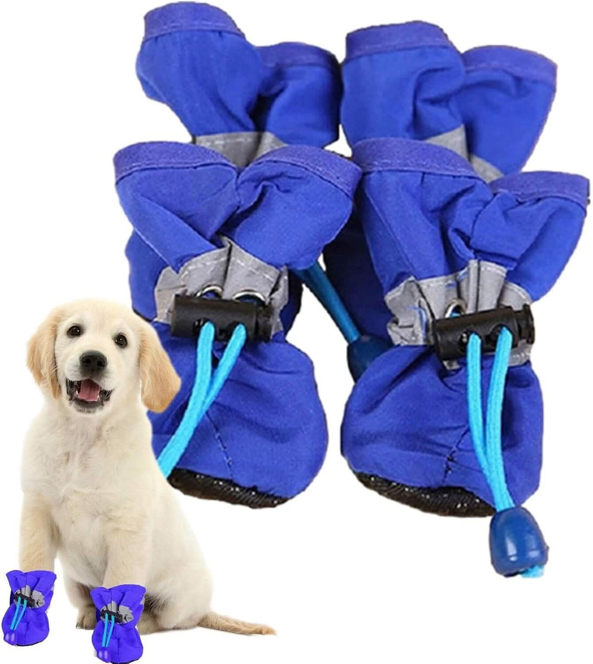 Water-Resistant Dog Bootie Shoes 4 Pieces – photo 2 of 16