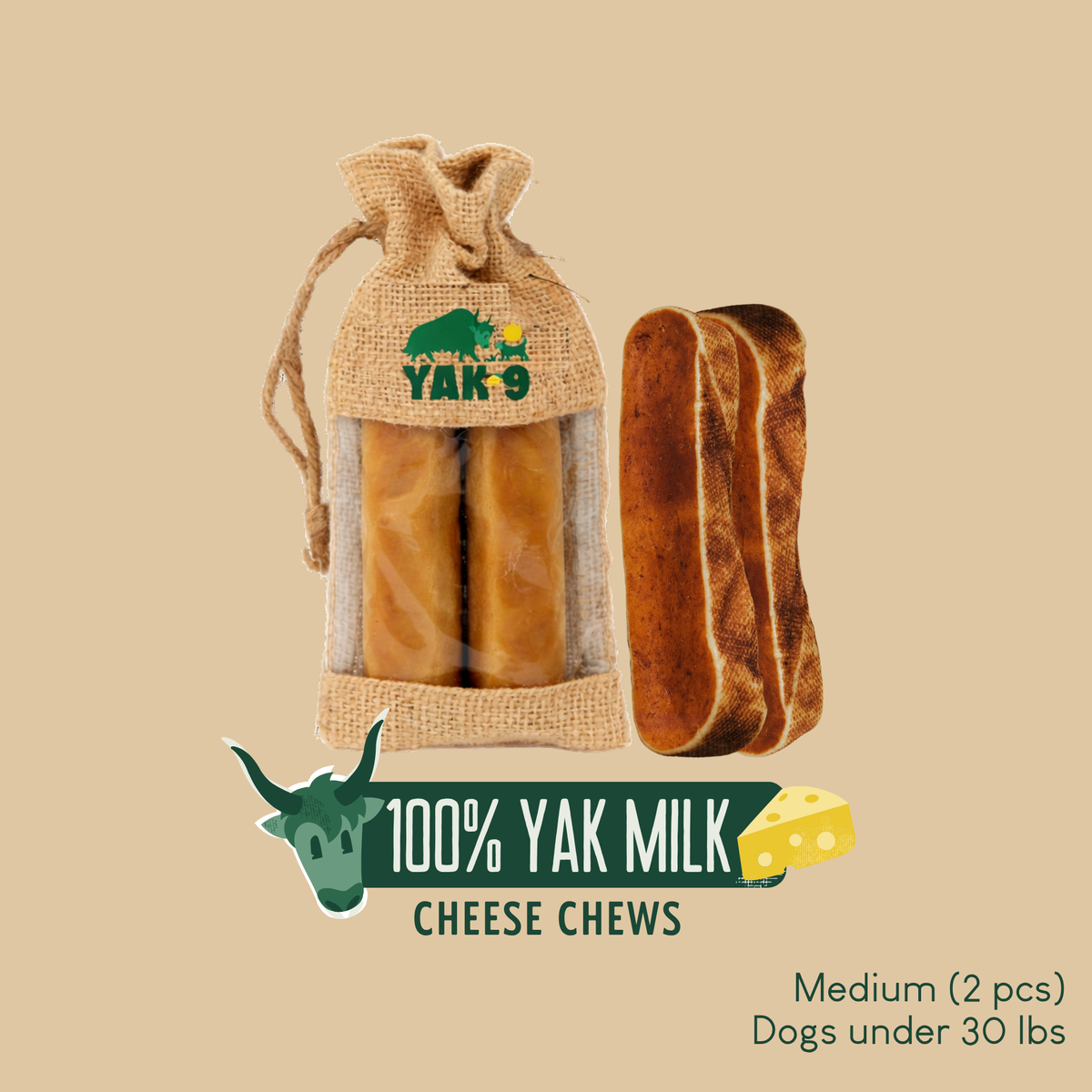 100% Yak Milk Chews for Dogs – alternate view 30