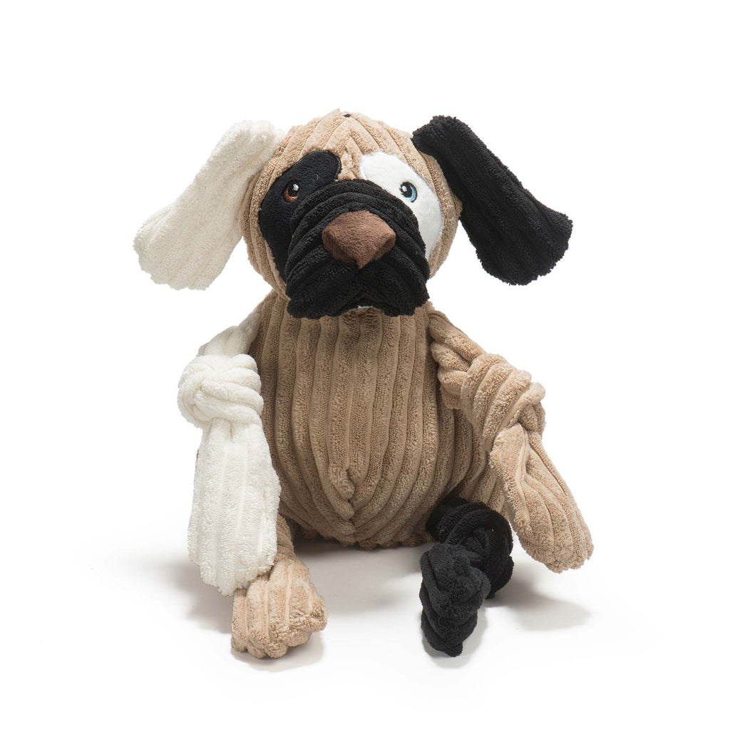 Patches HuggleMutt Knottie Plush Dog Toy Large