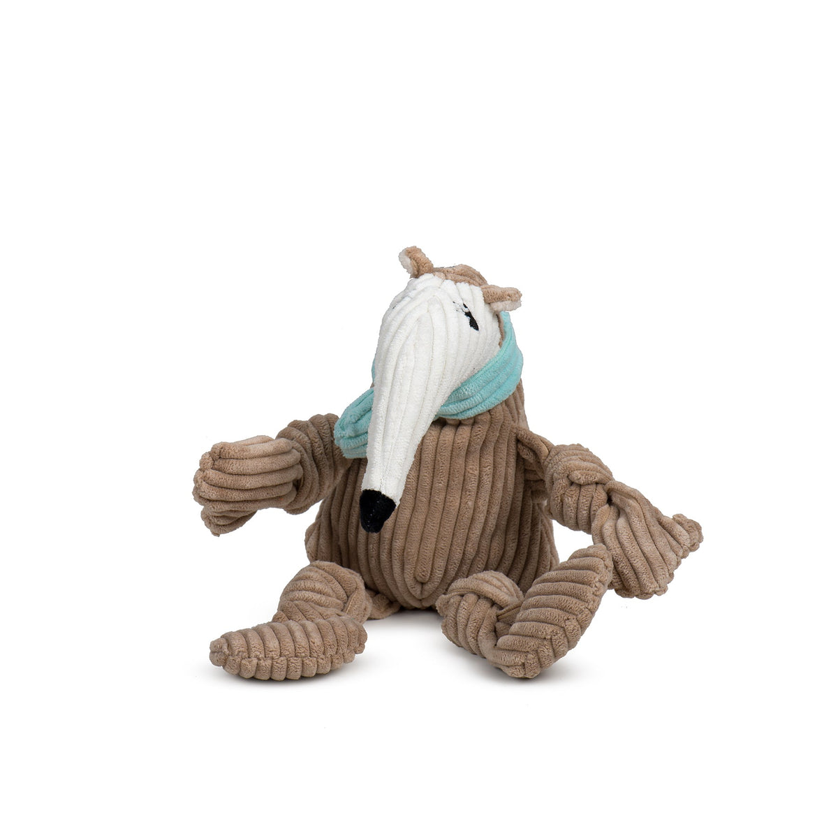 Nibblet Anteater Knottie Plush Dog Toy Large, detail view
