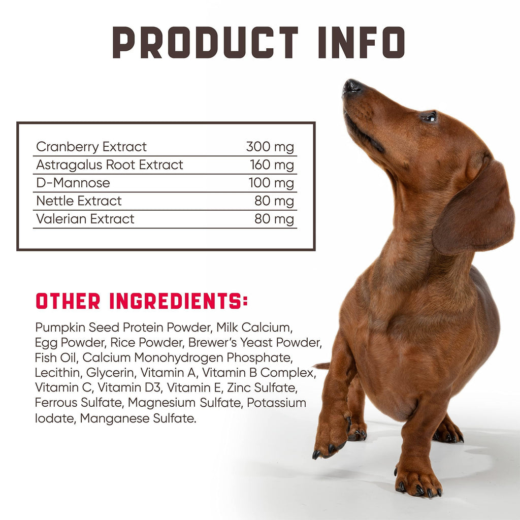 Cranberry Chews for Dogs 180 Count Urinary Tract Support – photo 3 of 7