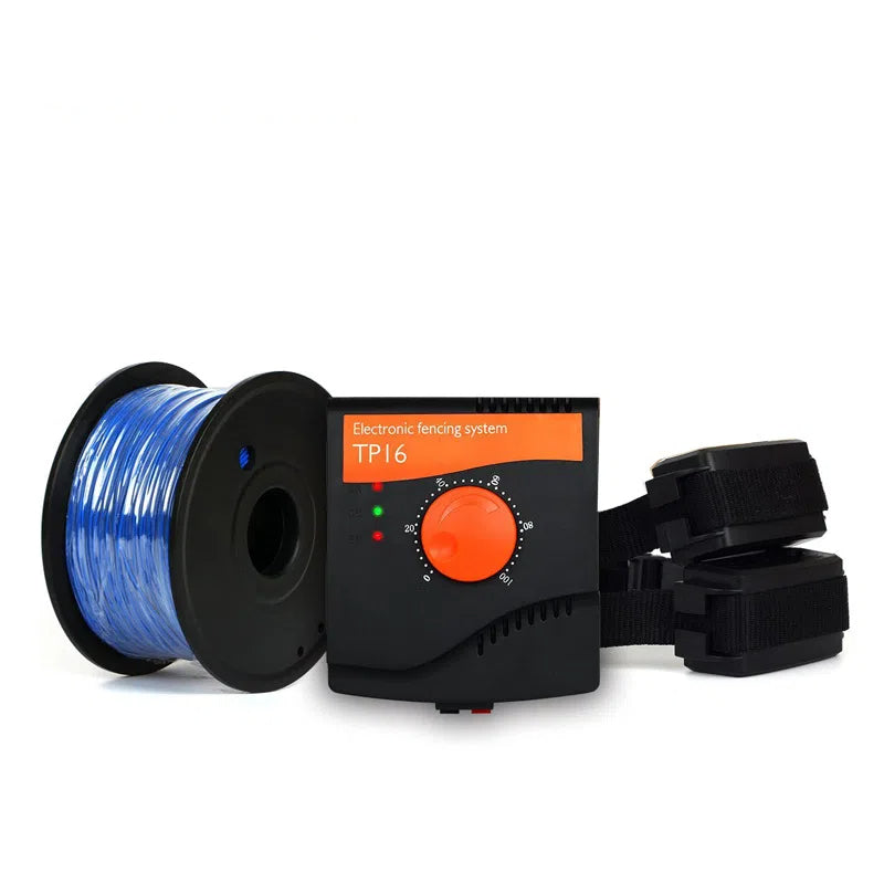 Wireless Electronic Dog Fence – Rechargeable Pet Containment System – front view