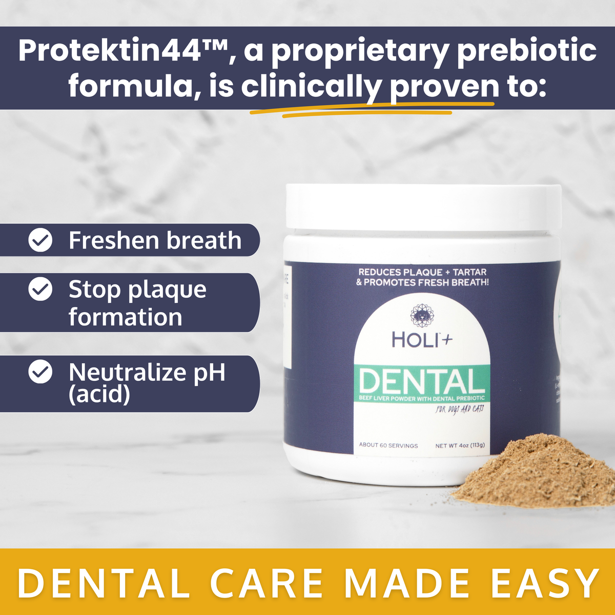 Dental Health Dog Food Topper with Protektin44 – alternate view 2