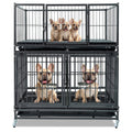 42 Inch Stackable Dog Crate – front view