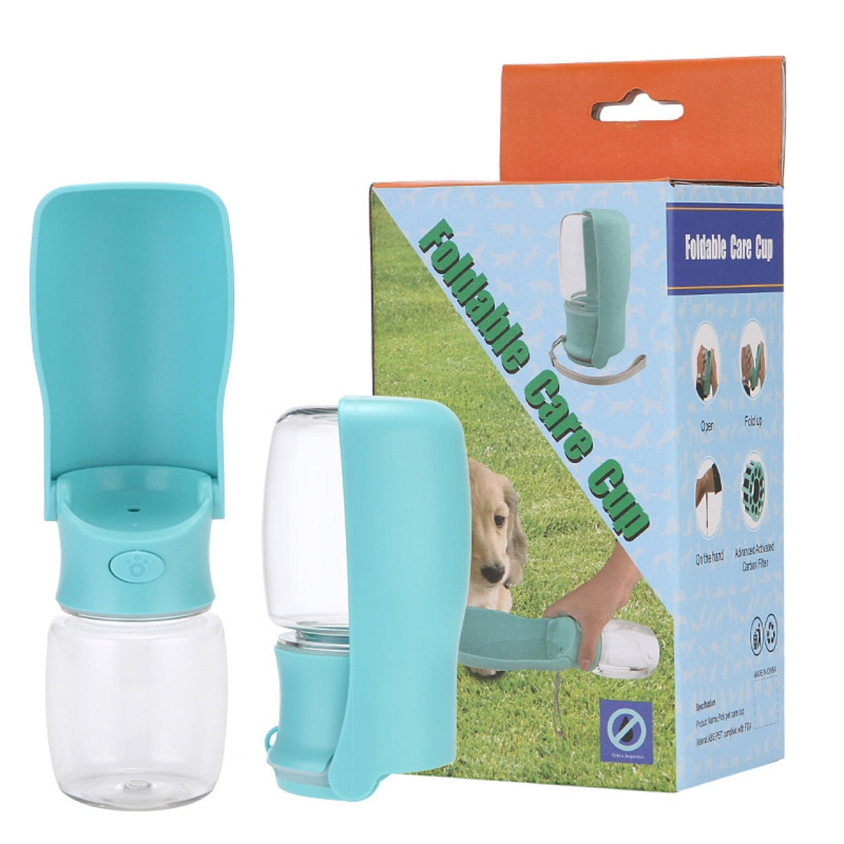 Foldable Dog Water Dispenser Bottle Travel Cup – photo 9 of 9